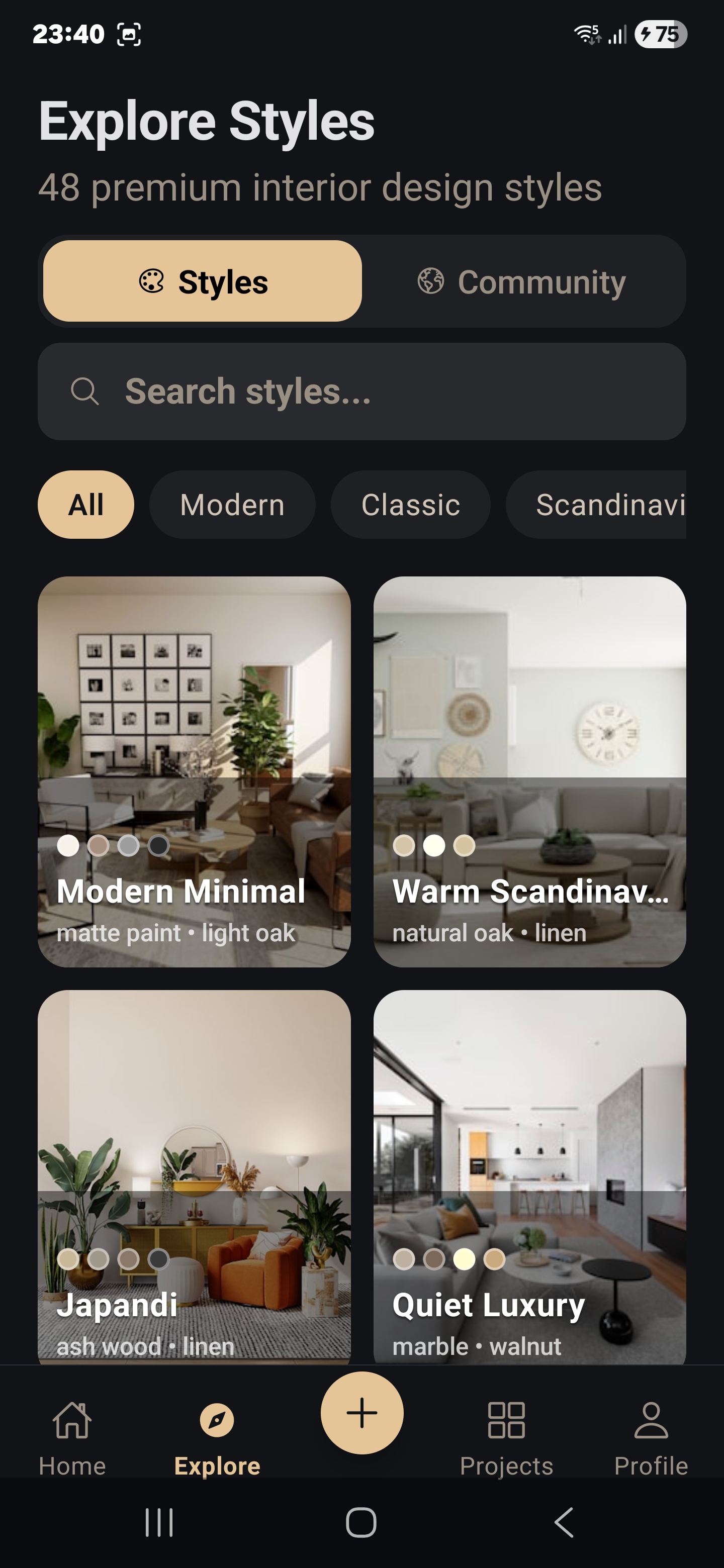 Explore Styles
