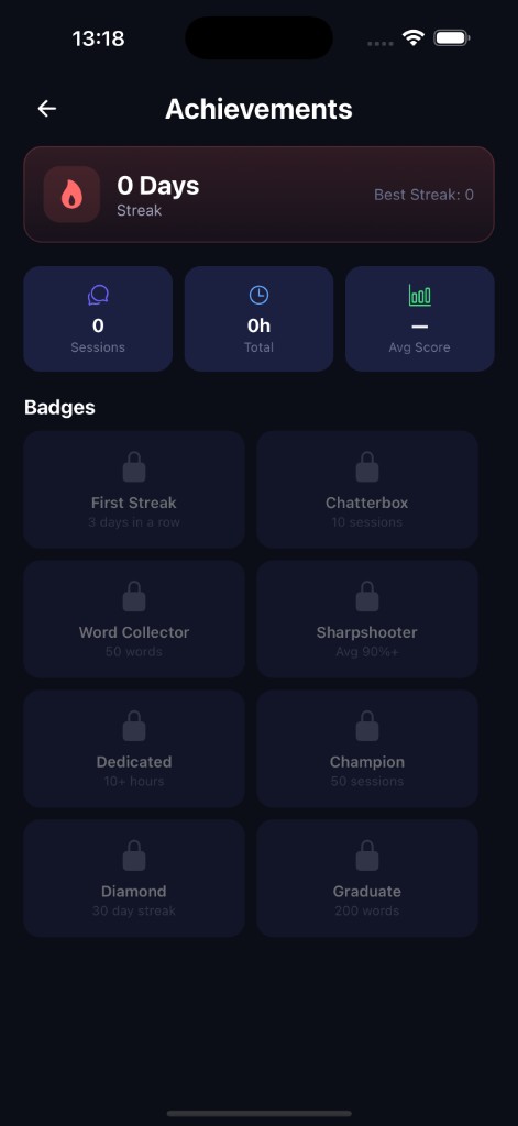 Achievements and Streaks